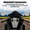 Windshield for NINJA500 SE 2024 2025, PSLER Windscreen Double Bubble