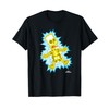 The Simpsons Bart Simpson Skeleton Electro Shock T-Shirt