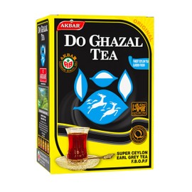 Do Ghazal Earl Grey Tea – 16oz (454g) – Earl Grey Tea Loose Leaf – Pure Ceylon Black Tea with Natural Bergamot Oil – Bold, Aromatic & Citrusy Flavor