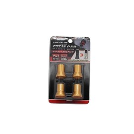 HASEPRO AVS-1GLD Air Valve Stem Cap, Gold, Pack of 4