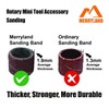 Merryland Sanding Drum Sander for Dremel 184pcs, Sanding Band Sleeve