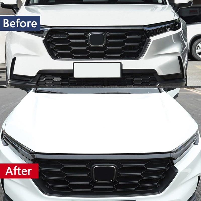 JIEOSDIN Car Accessories Exterior Front Bumper Engine Lid Grill Grille