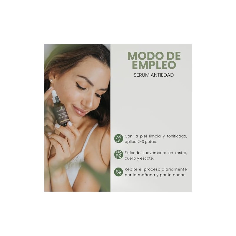 Rusens - Serum Antiedad Ácido Hialurónico 100% natural con Efecto