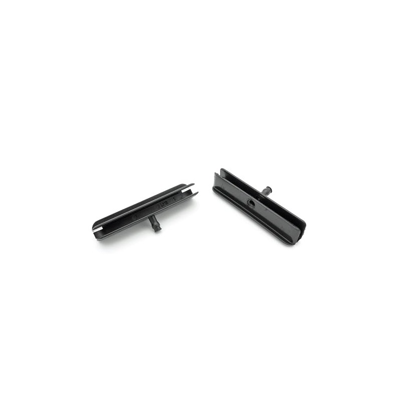 VVO Fasteners Plastic Front Window Runner Guide Clip, Black (Pack