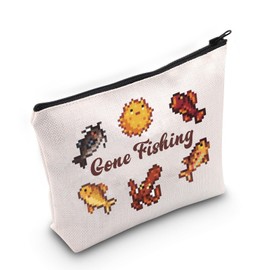 Gone Fishing Makeup Bag Video Game Inspired Gift Valley Board Game Gift for Game Lover (Gone Fishing Bag EU)