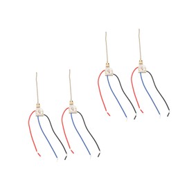 Operitacx 4pcs Zipper Switch for Ceiling Indoor Pulls Chain Electric Fan Operated The Switch Wire Terminal Copper