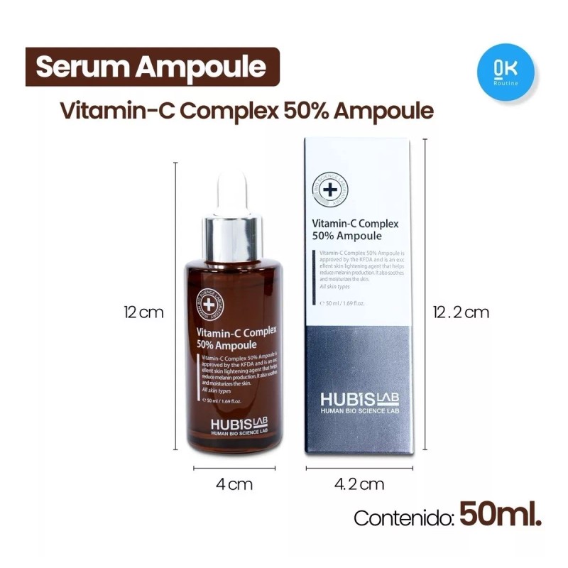 Hubislab Serum Vitamina-c Complex Ampoule 50 Ml. Hubislab