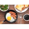 Shigaki 4453 Iron Casting, Skillet, Wooden Handle, 5.9 inches (15