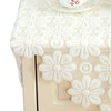Bedside Table Cloth Multifunctional Dustproof Waterproof Scratchproof Nightstand End Table