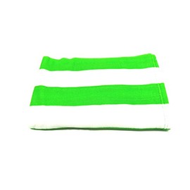 Microfiber Towels for Travel Poll Towel for Swimmers and Beach 30 inches by 60 inches Lime White