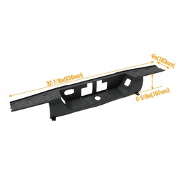 KUAFU Rear Bumper Step Pad Compatible with 2014-2021 Toyota Tundra TO1191104 520570C061 Bumper Center Top Pad W/O Sensor Hole