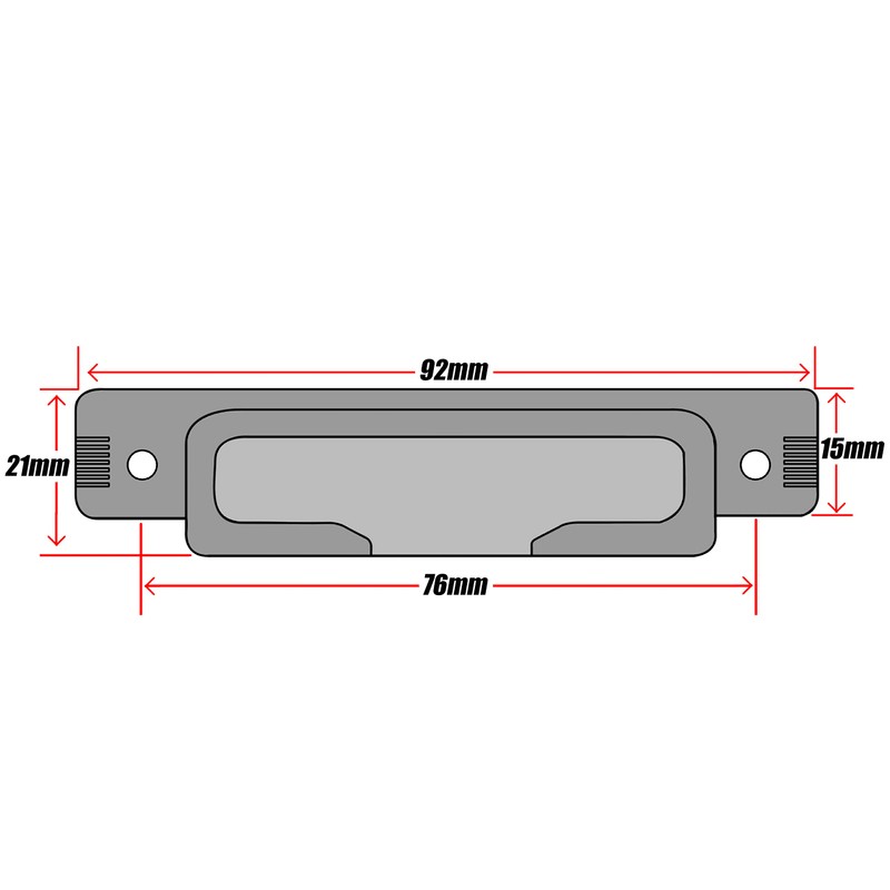 Lockmaster Mila Master uPVC Door Roller Keep Strike Plate PLK99