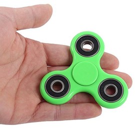 GrassVillage Fidget Hand Spinner Stress Reducer High Speed Ceramic Bearing Fidget Toy For ADD / ADHD / Anxiety and Autism Adult Children (Green)