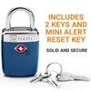 Go Travel Sentry Alert Padlock with Keys (Ref: 335.101)