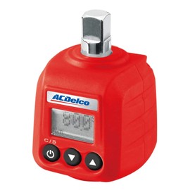 ACDelco 3/8” & 1/2" Heavy Duty Digital Torque Adapters with Buzzer and LED Flash Notification – ISO 6789 Standards with Certificate of Calibration (3/8” (5.9 to 59 ft-lbs.))