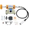 Angelbecke Jewelry Polisher, Adjustable Speed Polishing Machine, Multi-Function Bench Lathe