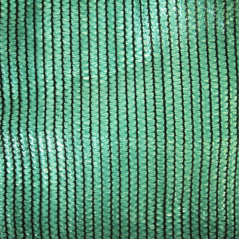 70% Green Shade Cloth with Grommets, 12 FT X 18
