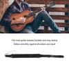 Guitar Strap Breathable Thickened Wider Regulable Decompression Black Bass Shoulder