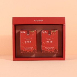 Jirisan Sunshine Dam is a Sansuhwan Gift Set 170gx2 bottle / 지리산 햇살담은 산수유환 선물세트 170gx2병
