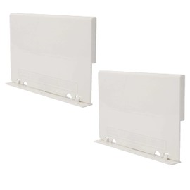 Calvana (2-Pack) Exact Replacement Part Number 08650-0022 Off-White Weir Gate Assembly - Sta-Rite U-3 Vinyl Liner Skimmer Hinged Weir Assembly - 8 1/2 Inches x 5 1/8 Inches
