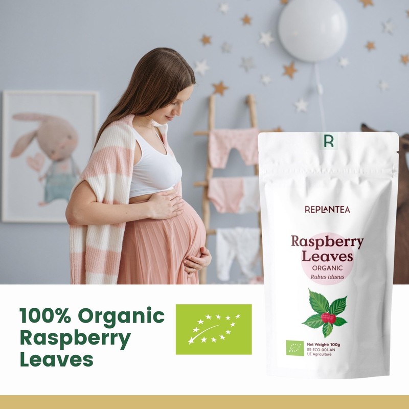 Raspberry Leaf Tea Organic 100g (50 Cups) | Rubus idaeus,