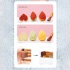 5pcs Makeup Brush Cleaning Solution Bowl Kit Residue Removal Powder
