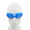 KCVC Swim Goggles Anti Fog,Swim Pool Goggles,Transparent Swimming Goggles,Clear Plain