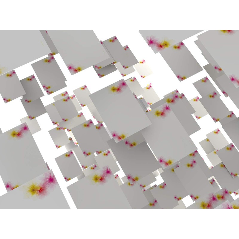 Notepad A5 | Summer Floral Design Paper Pad | Bloom