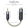 GUCraftsman 2.5mm Balanced Male to 4.4mm Balanced Female Portable Headphone