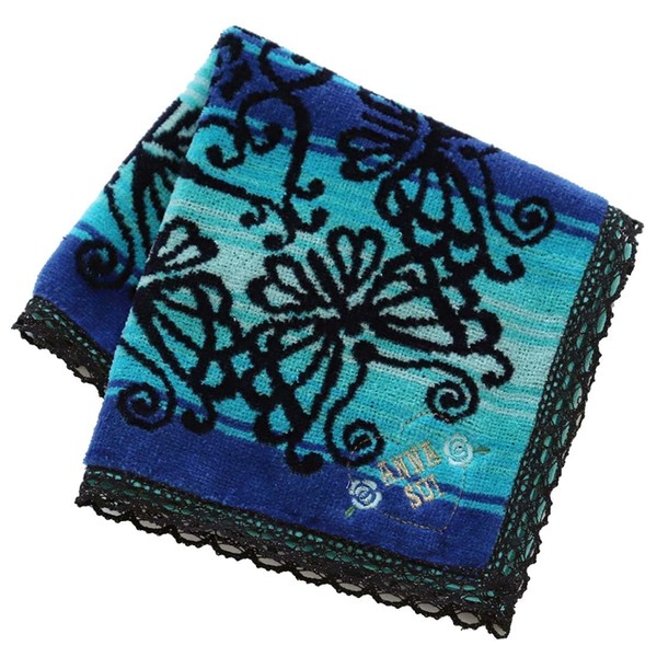 Anna Sui 109307-0011-01 Large Lace Towel Handkerchief (Approx. 11.8 inches