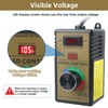 AC Motor Speed Controller - Adjustable 100V-120V & 15A Max,