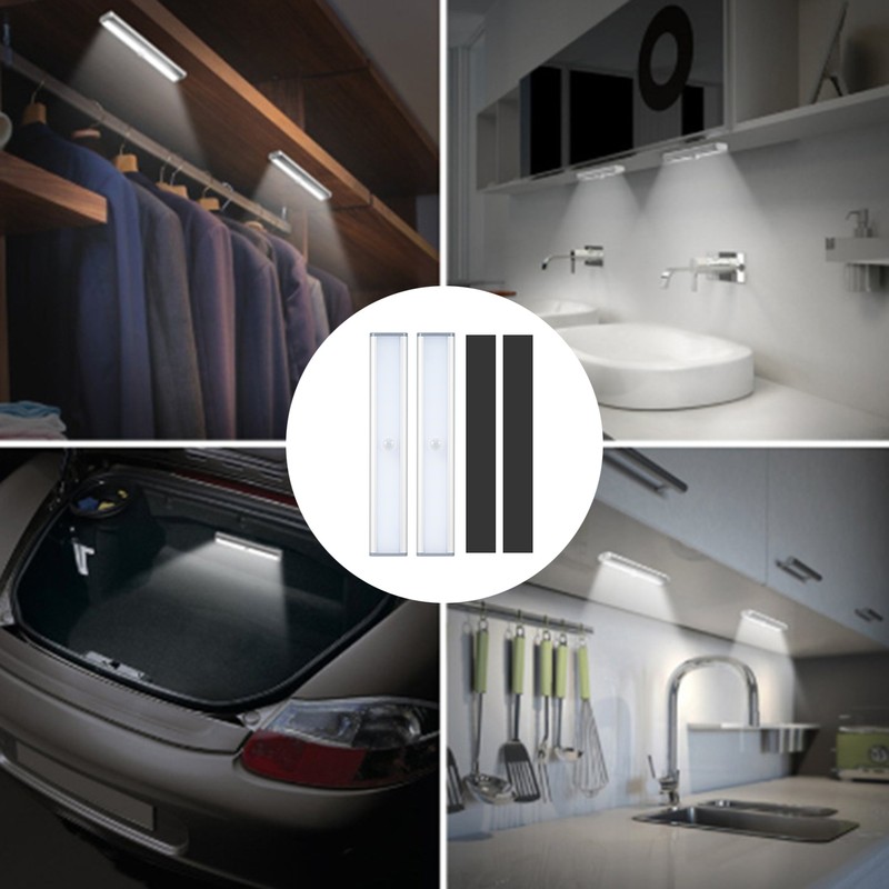 Motion Sensor LED Lights, Wireless 30 LED Motion Sensor Activated