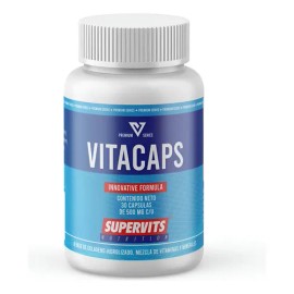 SUPERVITS Vitacaps Con Colageno Hidrolizado 30 Capsulas Sabor Sin Sabor