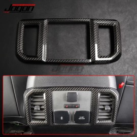 Unbranded For Ford F150 Raptor 2015-2020 Real Carbon Rear AC Air Condition Vent Cover