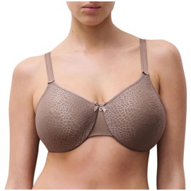 Chantelle Women's C Magnifique Seamless Unlined Minimizer Bra,Hazelnut,38F (38DDD)