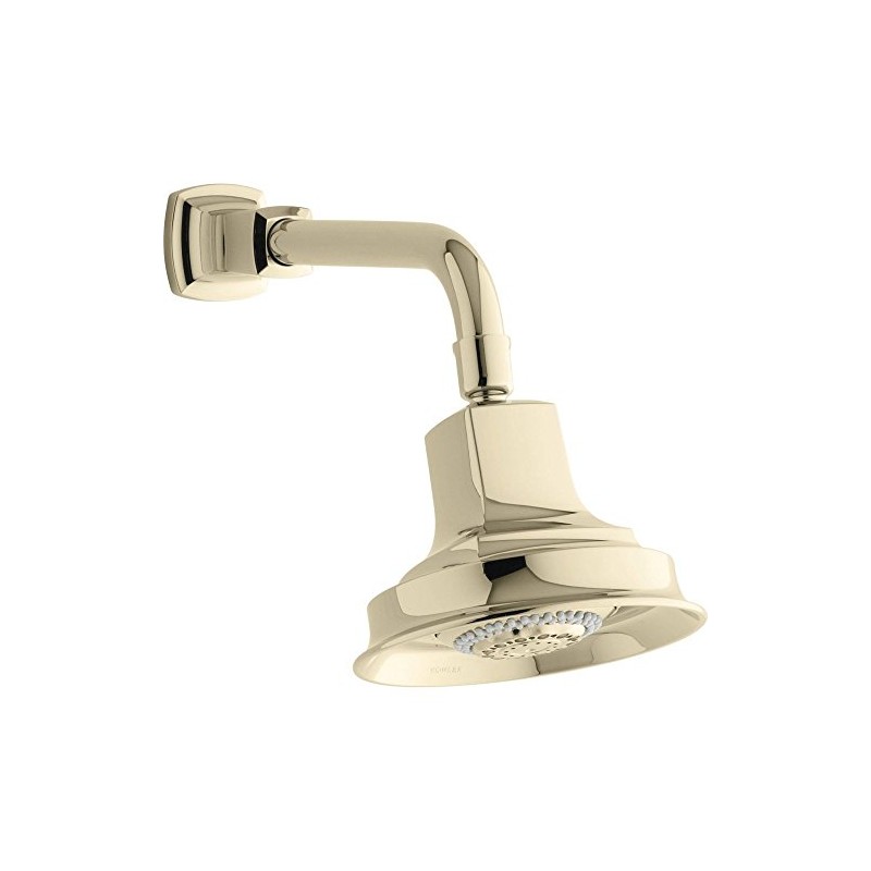 KOHLER 16245-AF Margaux 2.5 GPM Multifunction Wall-Mount Showerhead, Vibrant French