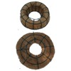 20" Living Wreath Wire Form with Coco Liner - 11"