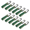 12Pcs Leather Wall Hooks PU Leather 5KG Load Durable Sturdy