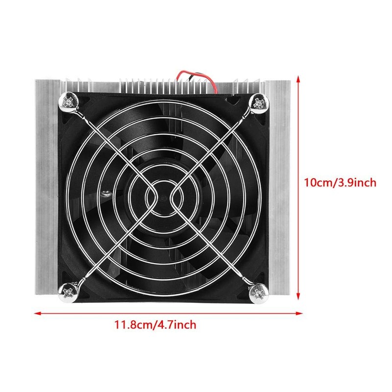 DC 12V 6A Thermoelectric Peltier 72W Thermoelectric Cooler Semiconductor Refrigeration