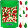 Fruidles Christmas Mello Cremes Gummi Bears Candy Sweet Confection, Traditional