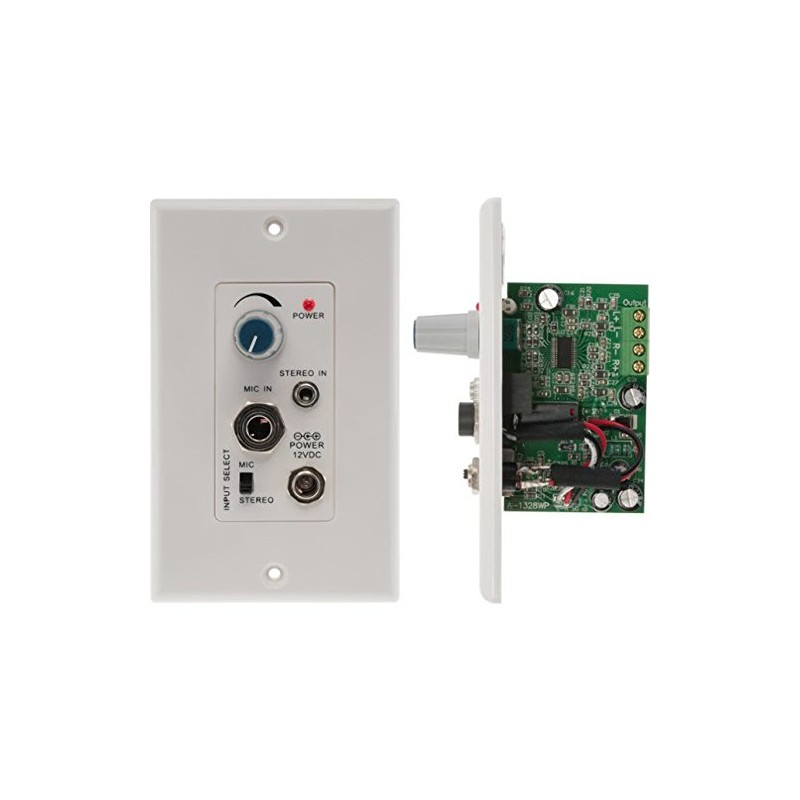 Pro2 Stereo Audio Amplifier Wall Plate