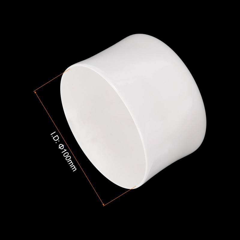 sourcing map 1pcs Rubber End Caps 100mm ID Vinyl Round