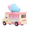 1:36 Magnetic Induction Alloy Die Cast Food Truck Kid Light