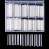 Puntas de uñas postizas curvadas largas en C curvas, 200