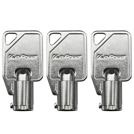 (3) KeyPower RVC201 - RVC208 - RVC301 Tubular Keys for Ace Vending Machine Locks Switches, Pre Cut to Your Key Code (RVC206)
