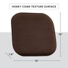 Elegant Comfort 6 Pack Chair Cushion Covers - Skid-Proof Rubber