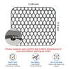 Silicone Sink Mat 2PCS TOOVEM Sink Protectors for Kitchen Sinks,