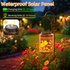 Solar Lights Outdoor Garden, KagoLing Hummingbird Hanging Ornaments Solar Lanterns