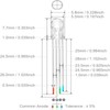 EBOOT 100 Pcs Clear LED Light Emitting Diodes Bulb LED