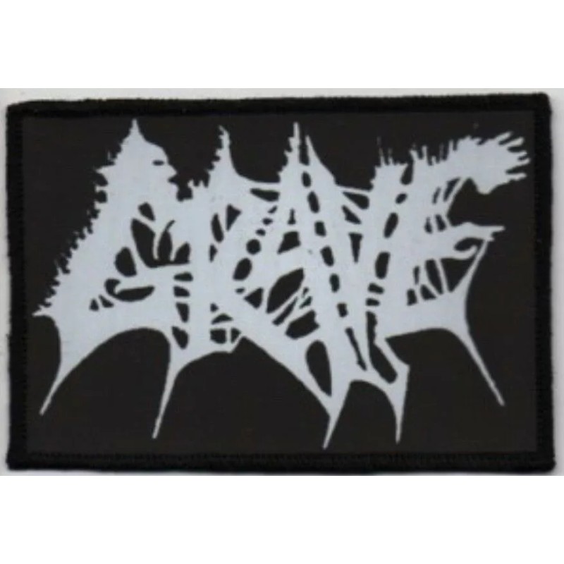 Unbranded Grave Logo Death Metal Sublimated Printed Patch G022P
